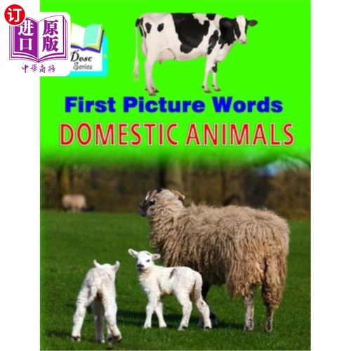 海外直订first picture words: domestic animals 第1张图片单词:家畜